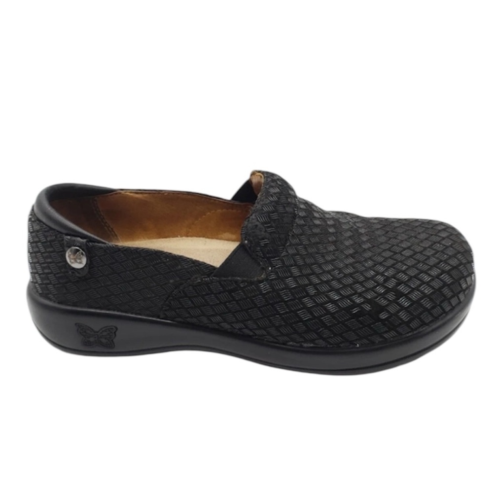 Alegria Keli Pro Waverly Woven Comfort Shoes Black Sz 41 Office Coastal Grandma - Picture 2 of 14